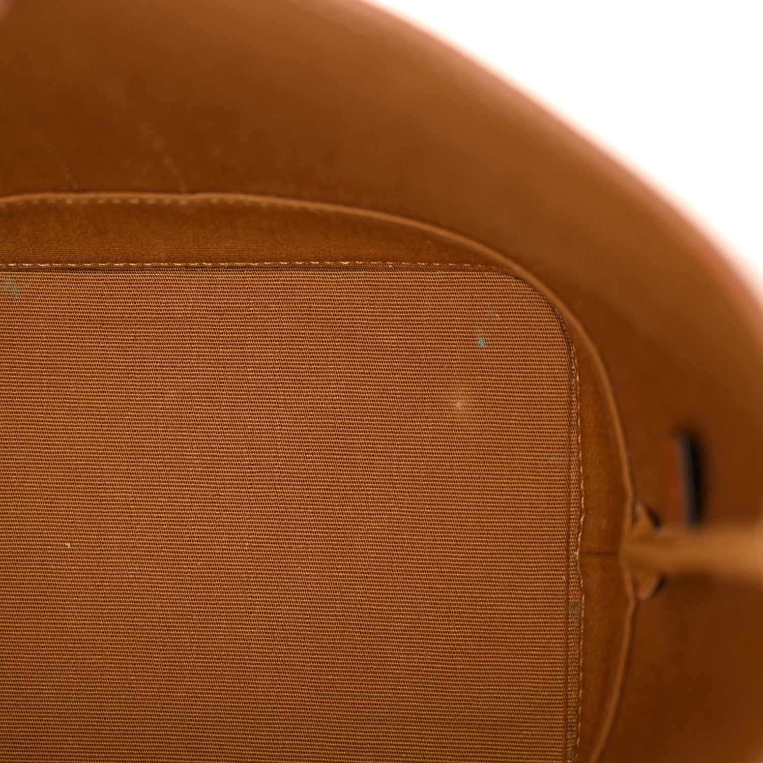 Celine Triomphe Canvas Calfskin Small Bucket Bag Tan 11 of 11