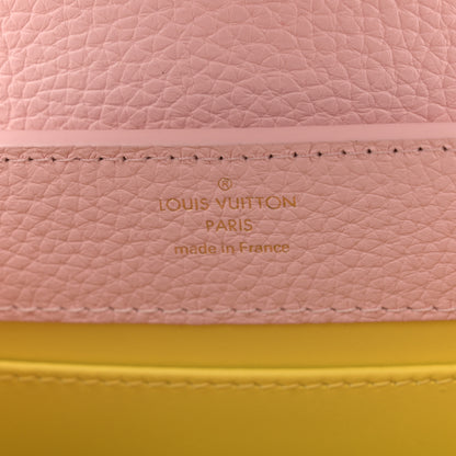 Louis Vuitton Taurillon Flower Chain Mini Capucines Pink 6 of 10