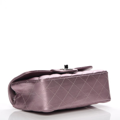 Chanel Metallic Calfskin Quilted Mini Rectangular Flap Pink 4 of 8