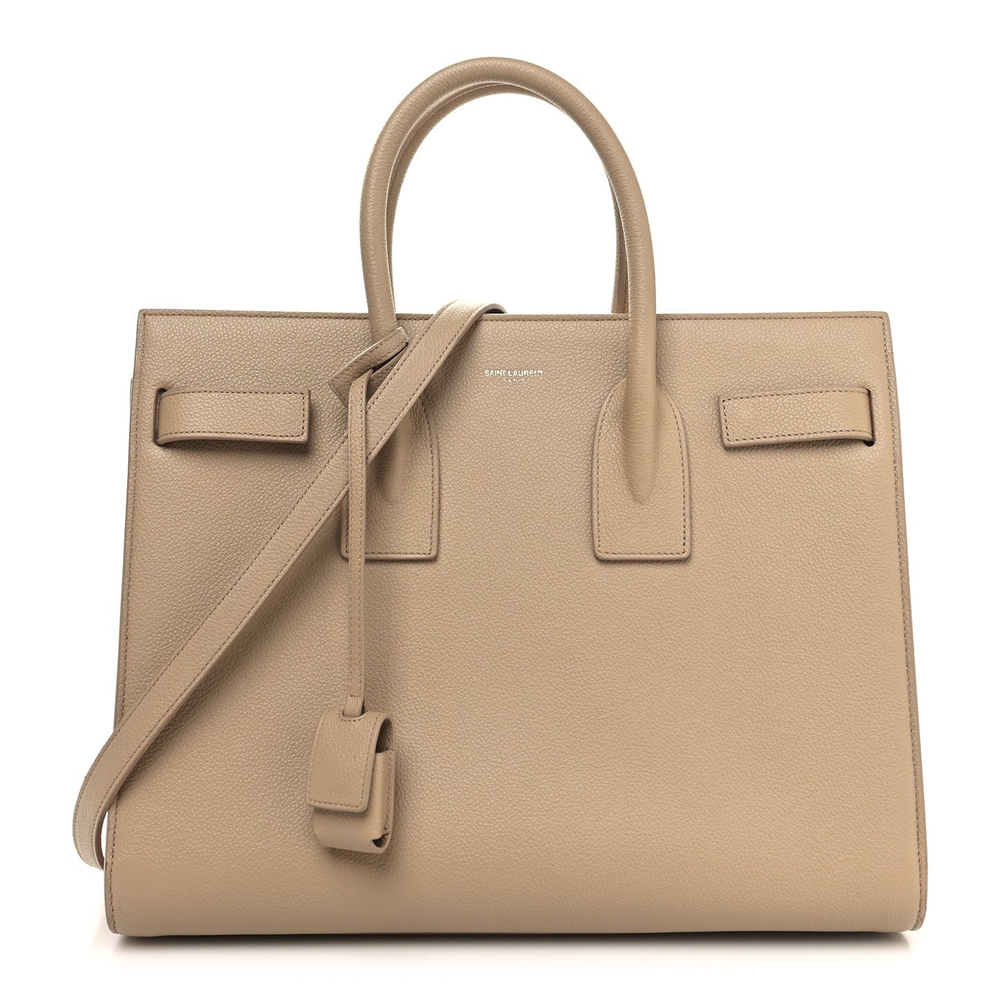 Grained Calfskin Small Sac De Jour Nude Powder
