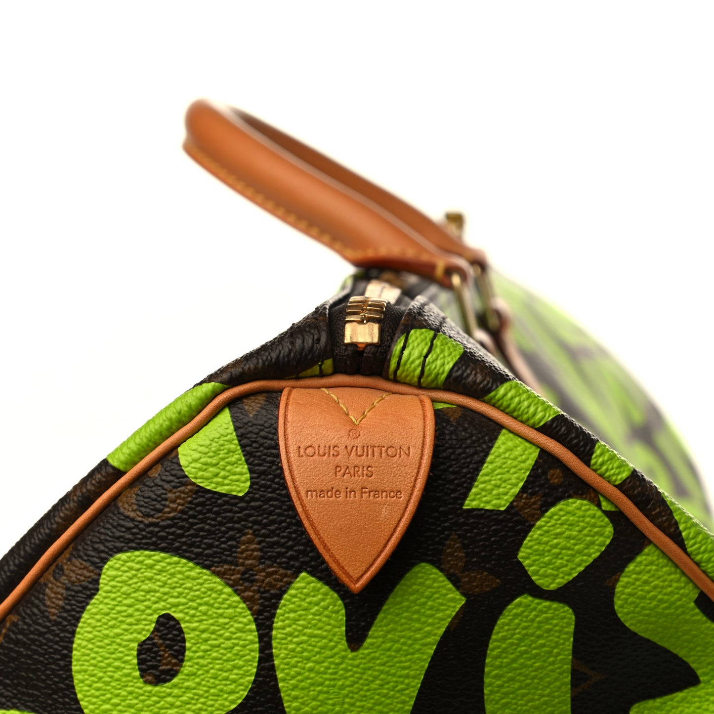 Monogram Graffiti Keepall 50 Green