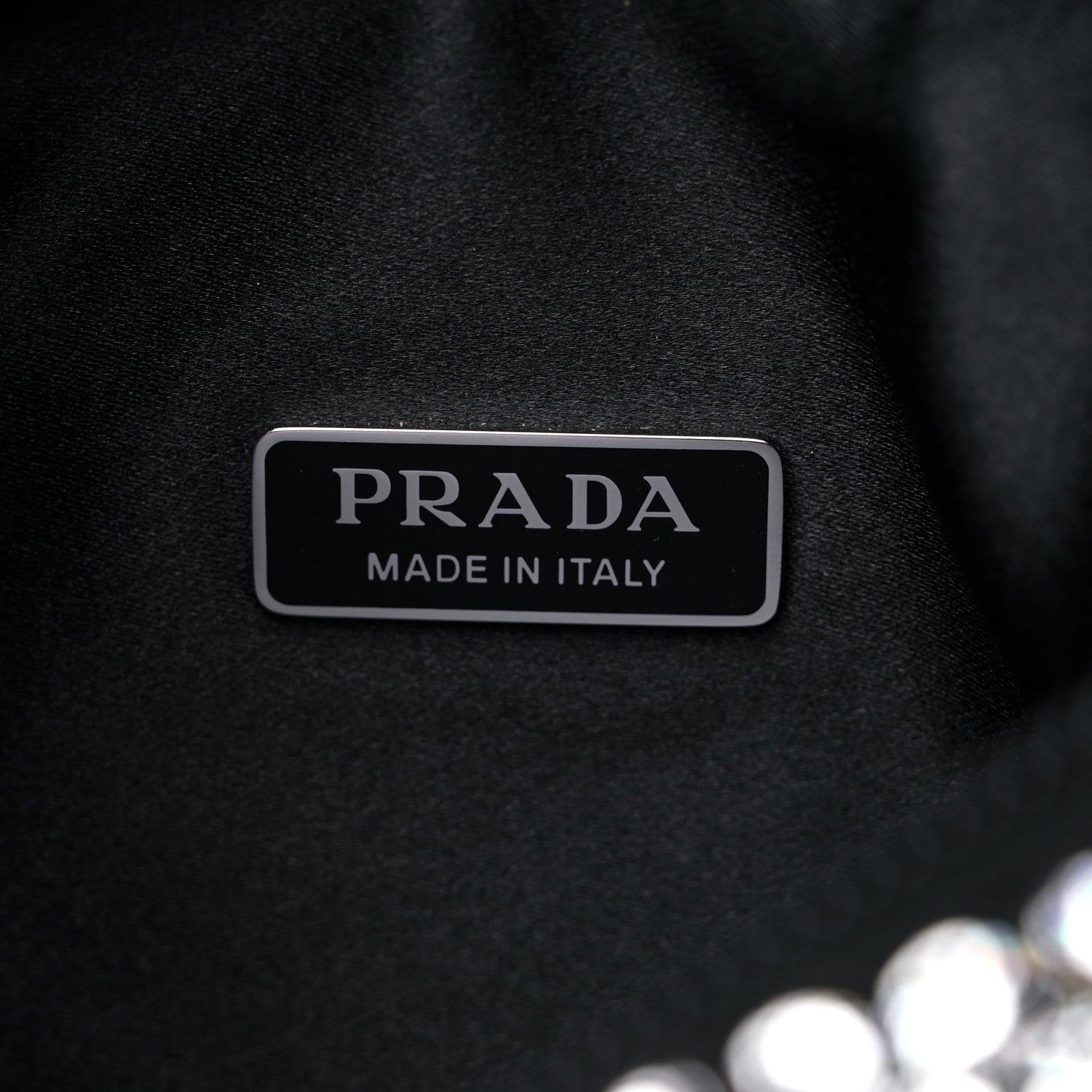 Prada Satin Crystal Mini Re-Edition 2000 Bag Cristal 6 of 9