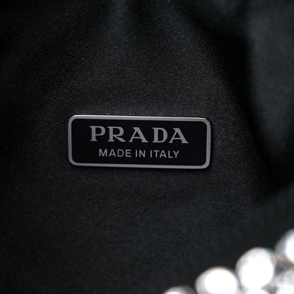 Prada Satin Crystal Mini Re-Edition 2000 Bag Cristal 6 of 9