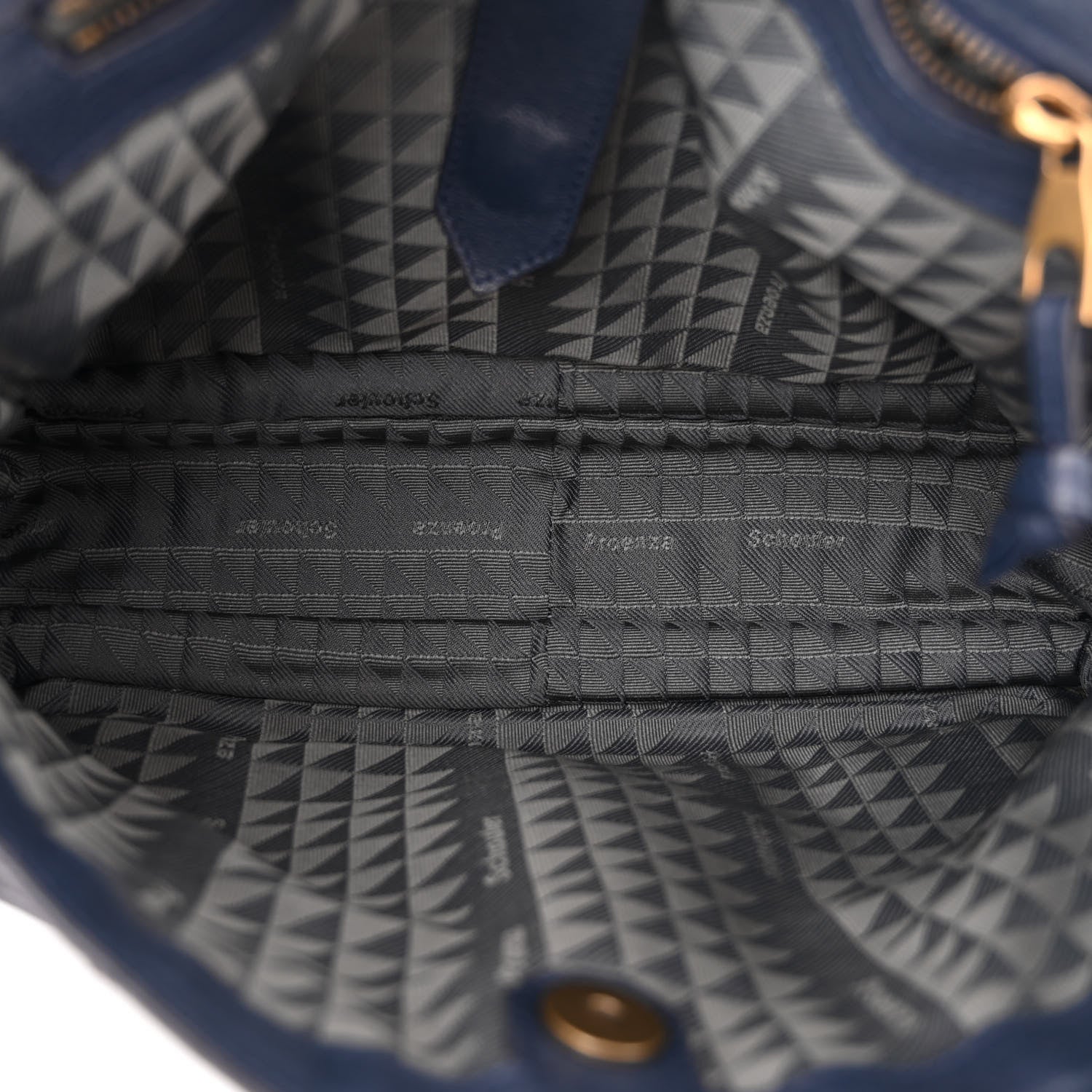 Proenza Schouler Lambskin Medium PS1 Satchel Navy 5 of 13