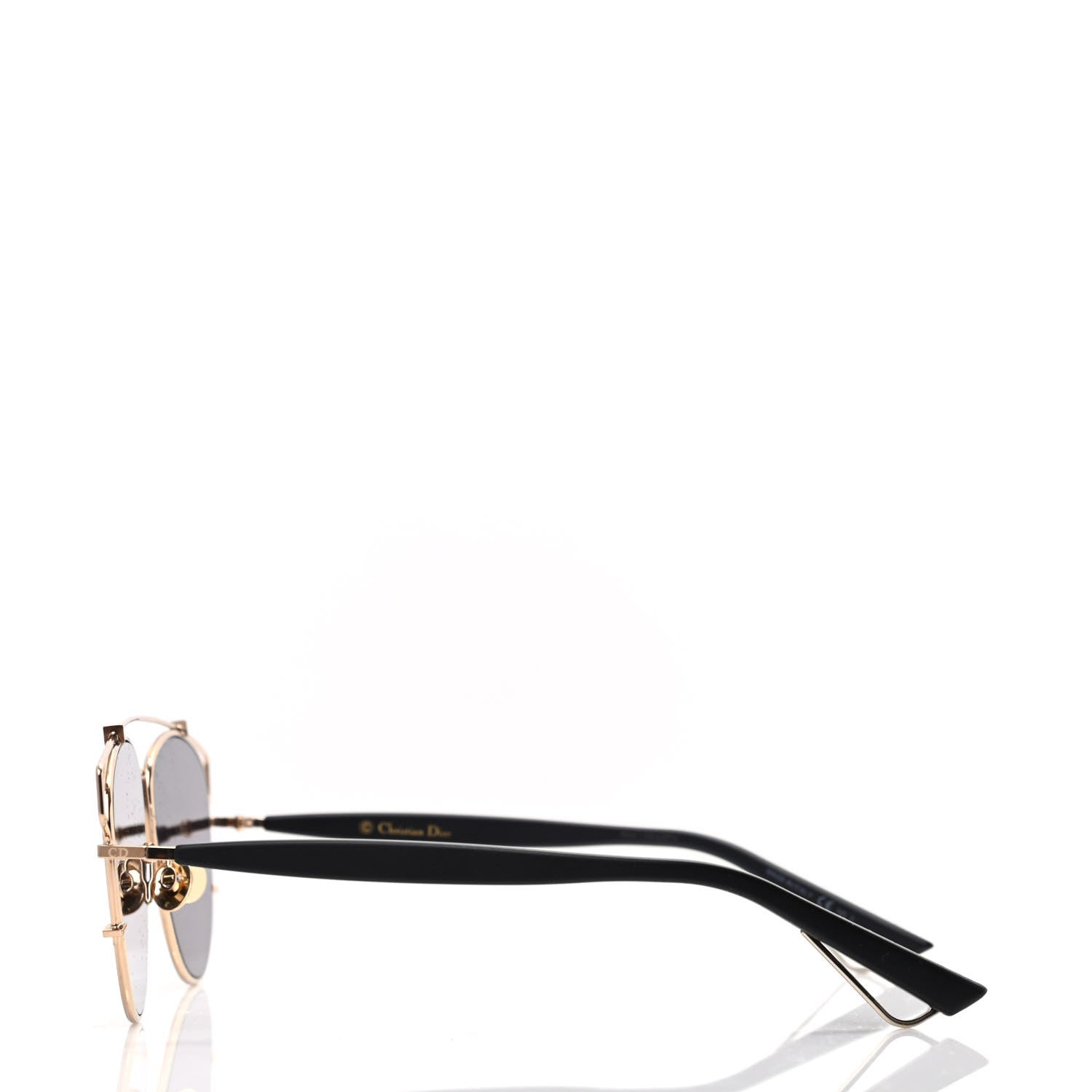 Christian Dior Technologic Sunglasses Gold 3 of 7