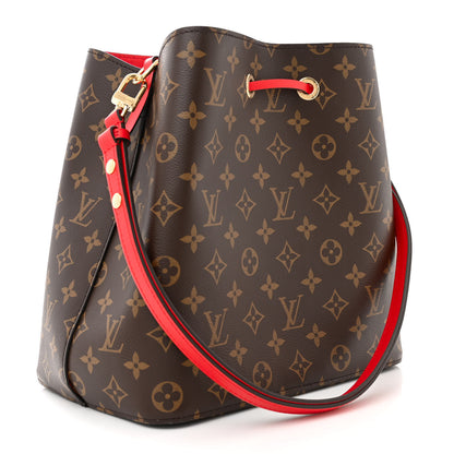Louis Vuitton LOUIS VUITTON Monogram Neonoe MM Coquelicot 3 of 12