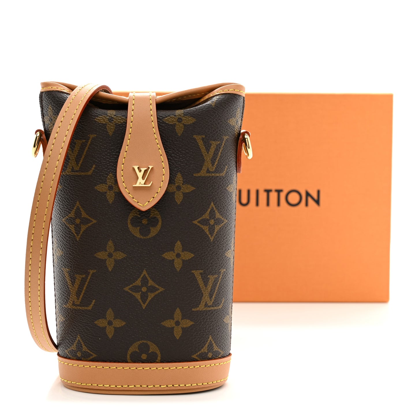 Monogram Fold Me Pouch