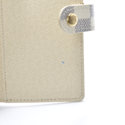 Louis Vuitton Damier Azur Small Ring Agenda Cover 8 of 13
