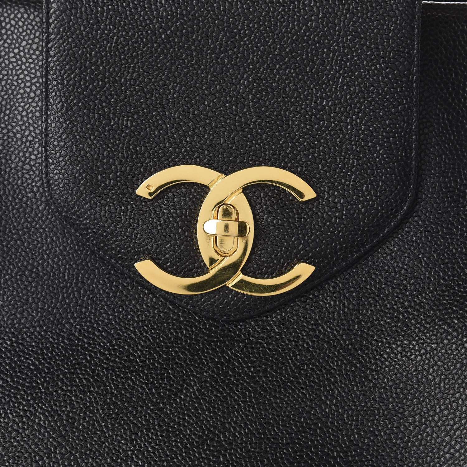 Chanel Caviar XL Weekender Bag Black 10 of 10