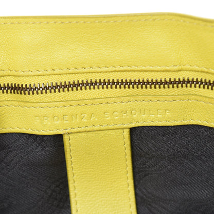 Proenza Schouler Lambskin Medium PS1 Satchel Citron 9 of 28