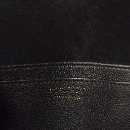 Jimmy Choo Patent Lizzie Clutch Black 6 of 10