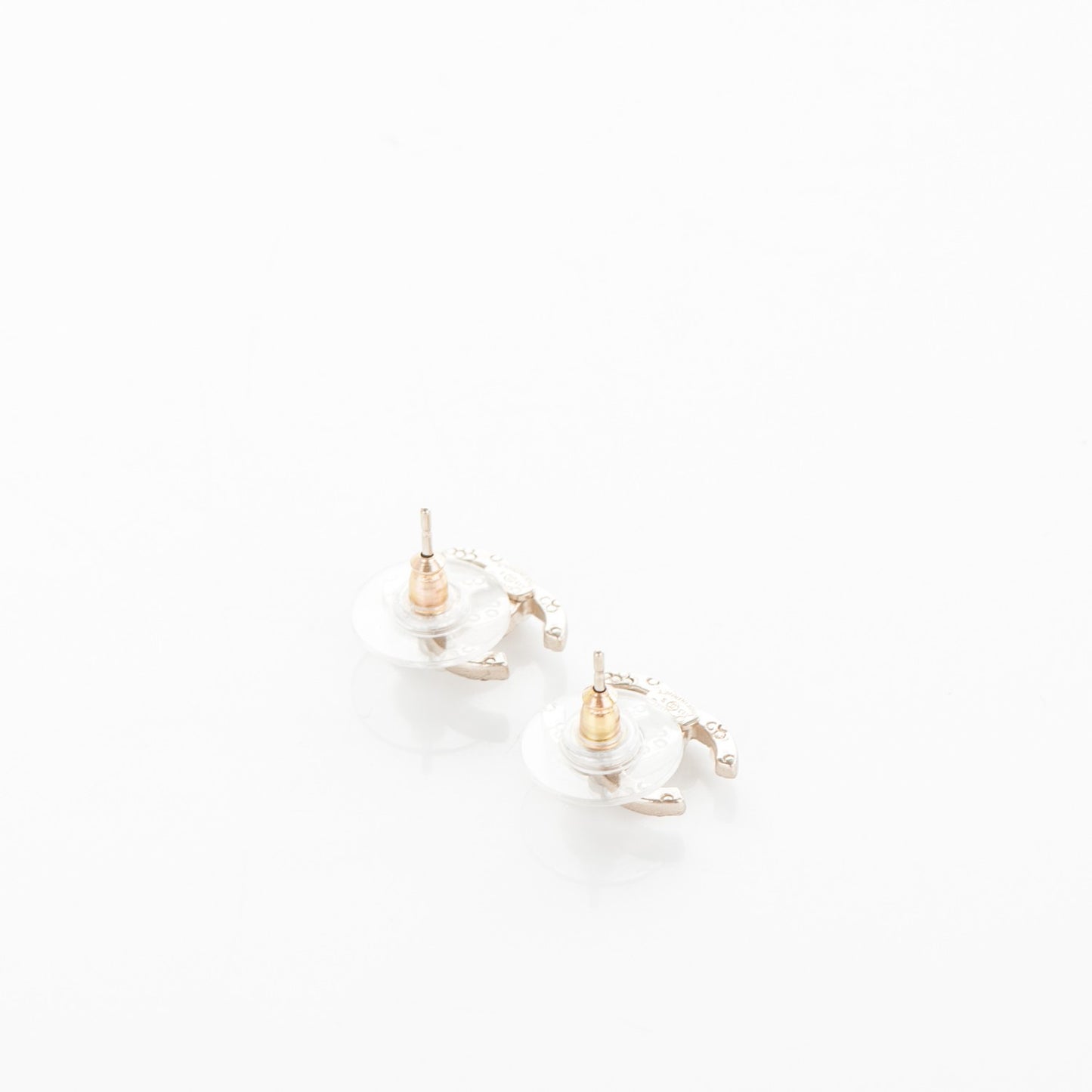Pearl CC Earrings Light Gold