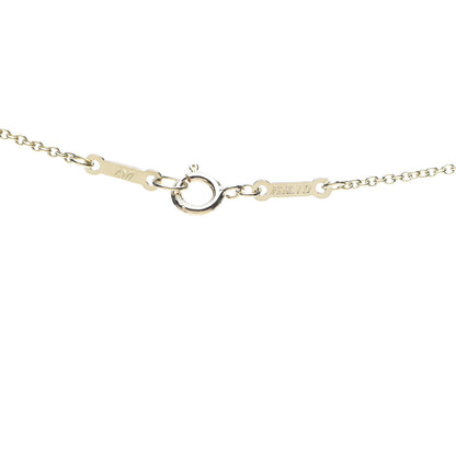 Tiffany 18K Yellow Gold 16mm Elsa Peretti Open Heart Pendant Necklace 4 of 5