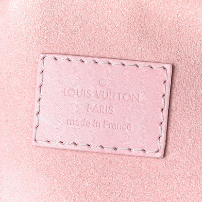 Louis Vuitton Damier Ebene Caissa Hobo Rose Ballerine 6 of 7