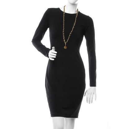 Chanel Lambskin Chain CC Medallion Belt Black Gold 2 of 3