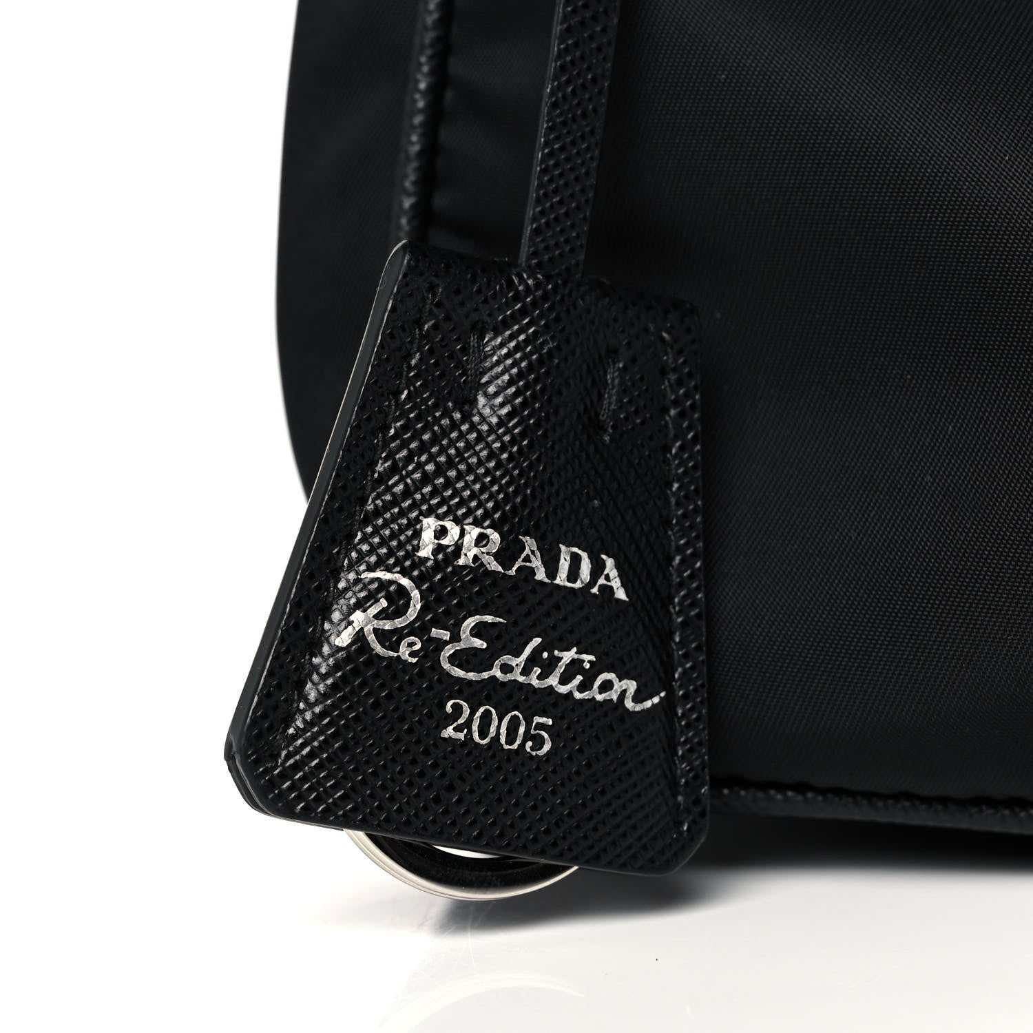 Prada Nylon Re-Edition 2005 Shoulder Bag Black 10 of 14