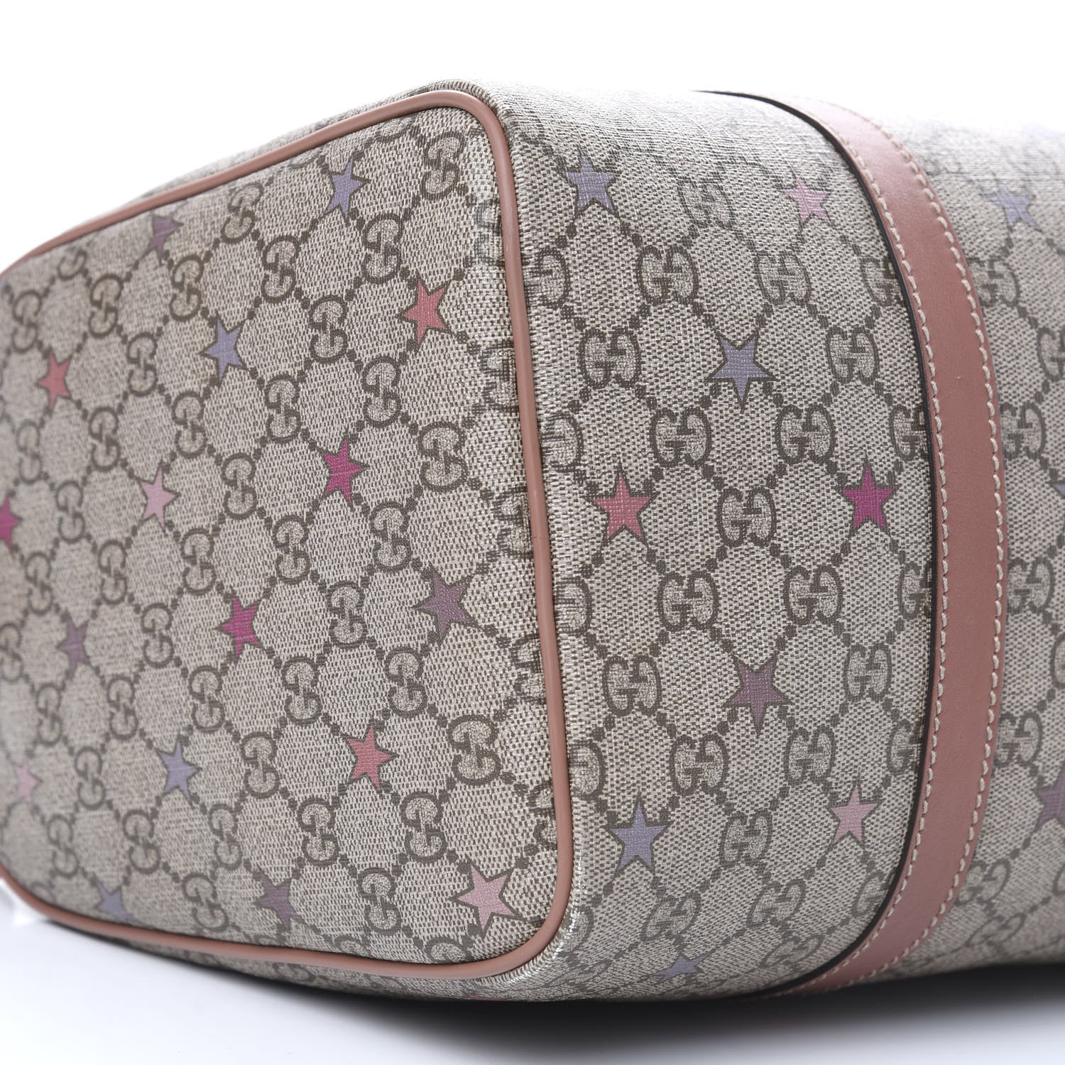 Gucci GG Supreme Stars Medium Joy Boston Pink 9 of 16