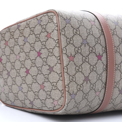 Gucci GG Supreme Stars Medium Joy Boston Pink 9 of 16