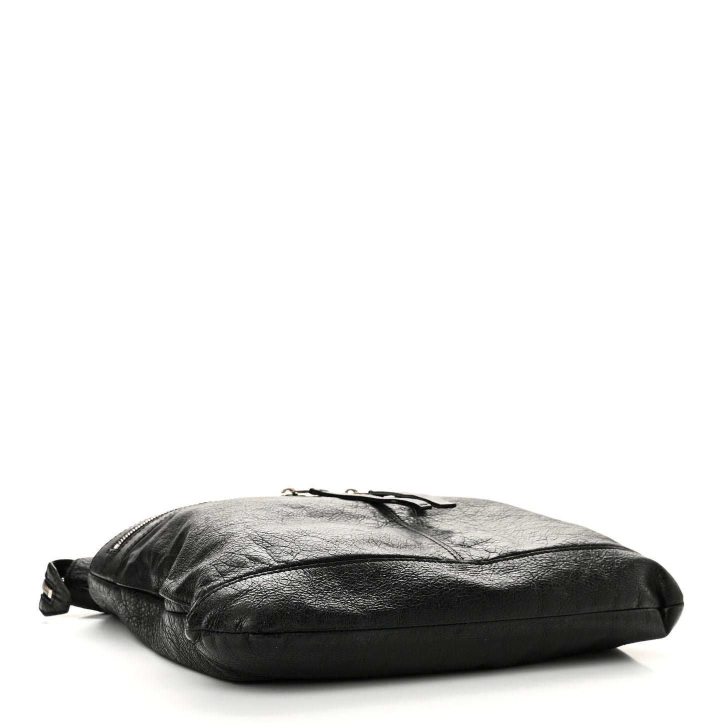 Agneau Classic Hardware Square Tote Black