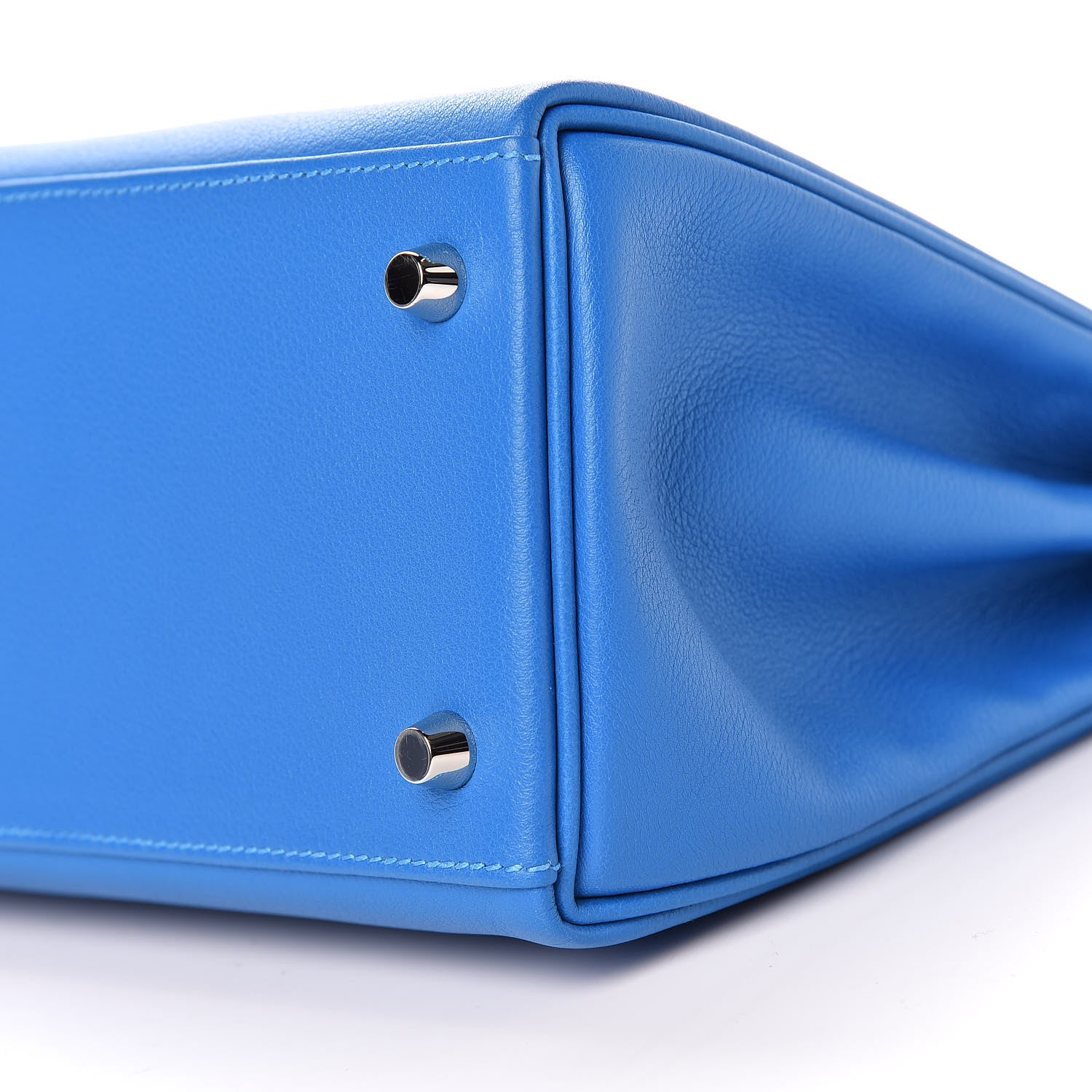Hermes Evercolor Kelly Retourne 28 Bleu Hydra 6 of 10