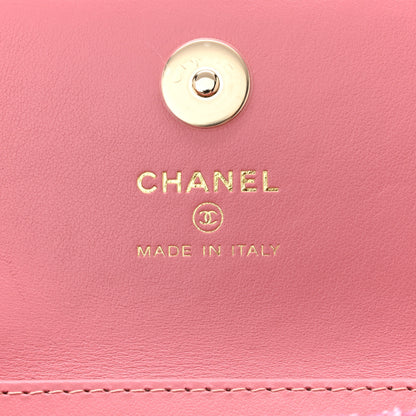 Chanel Tweed Quilted Flap Chain Waist Bag Pink 5 of 10