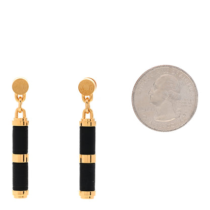 Hermes Swift PM Charniere Earrings Black 2 of 5