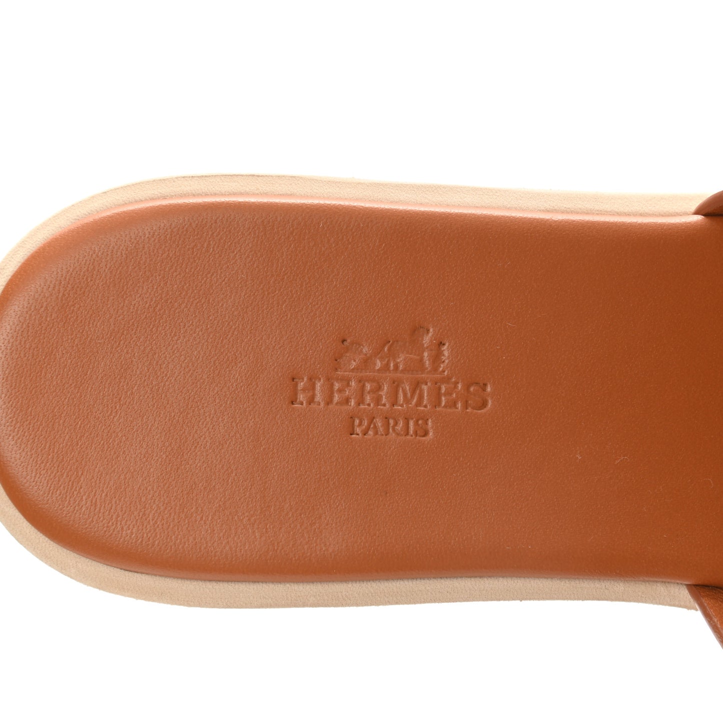 Calfskin Cork Eze 30 Sandals 39 Marron Glaise