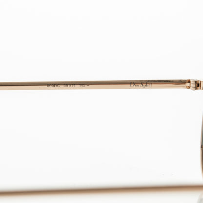 Christian Dior Split 1 Aviator Sunglasses Gold 4 of 5