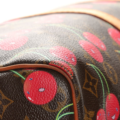 Louis Vuitton Monogram Cerises Keepall 45 10 of 15