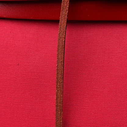 Hermes Toile Officier Vache Hunter Herbag Zip Retourne 31 PM Rose Extreme Rouge Venitien Rouge Piment 19 of 19