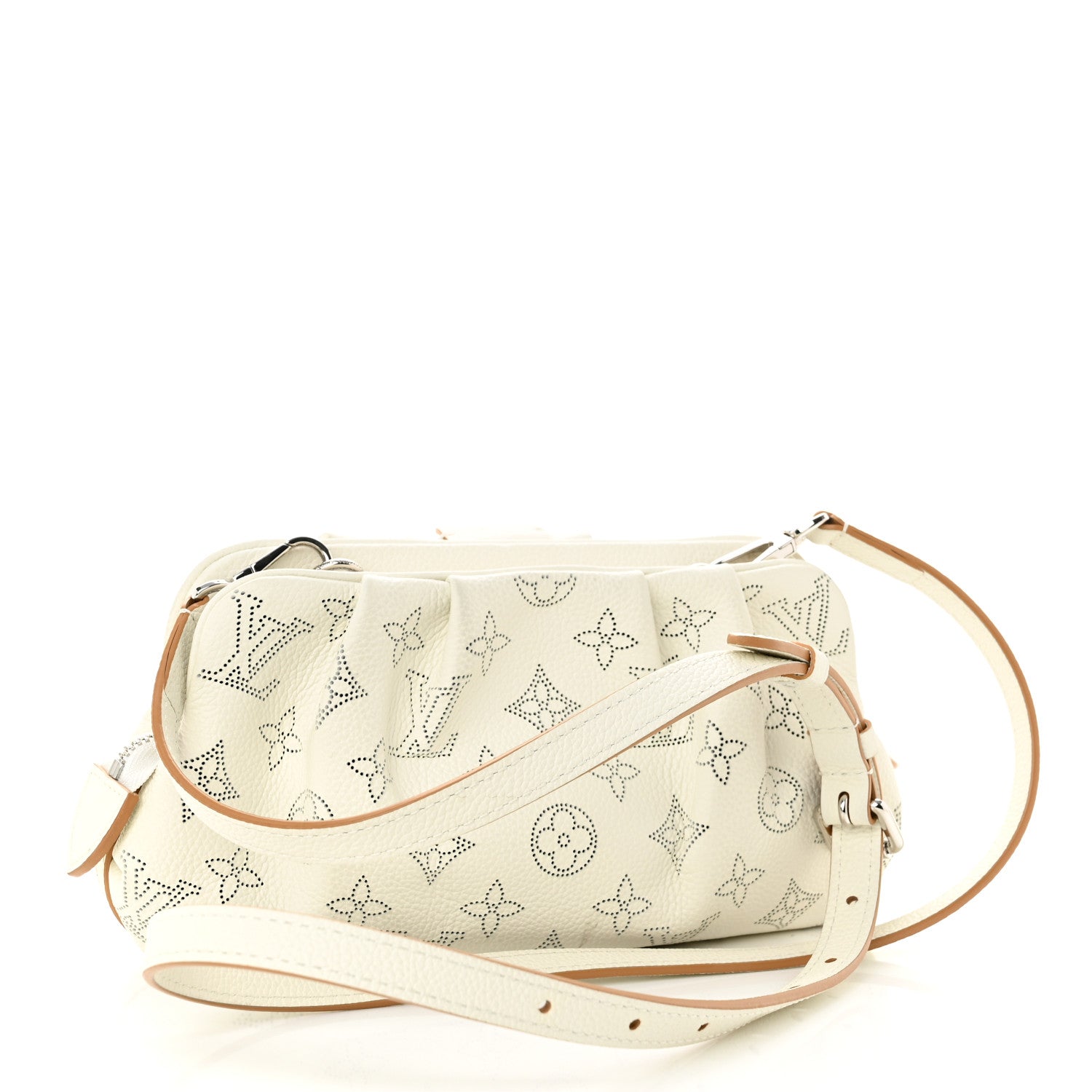 Louis Vuitton Mahina Scala Mini Pouch Snow White Arizona 3 of 9