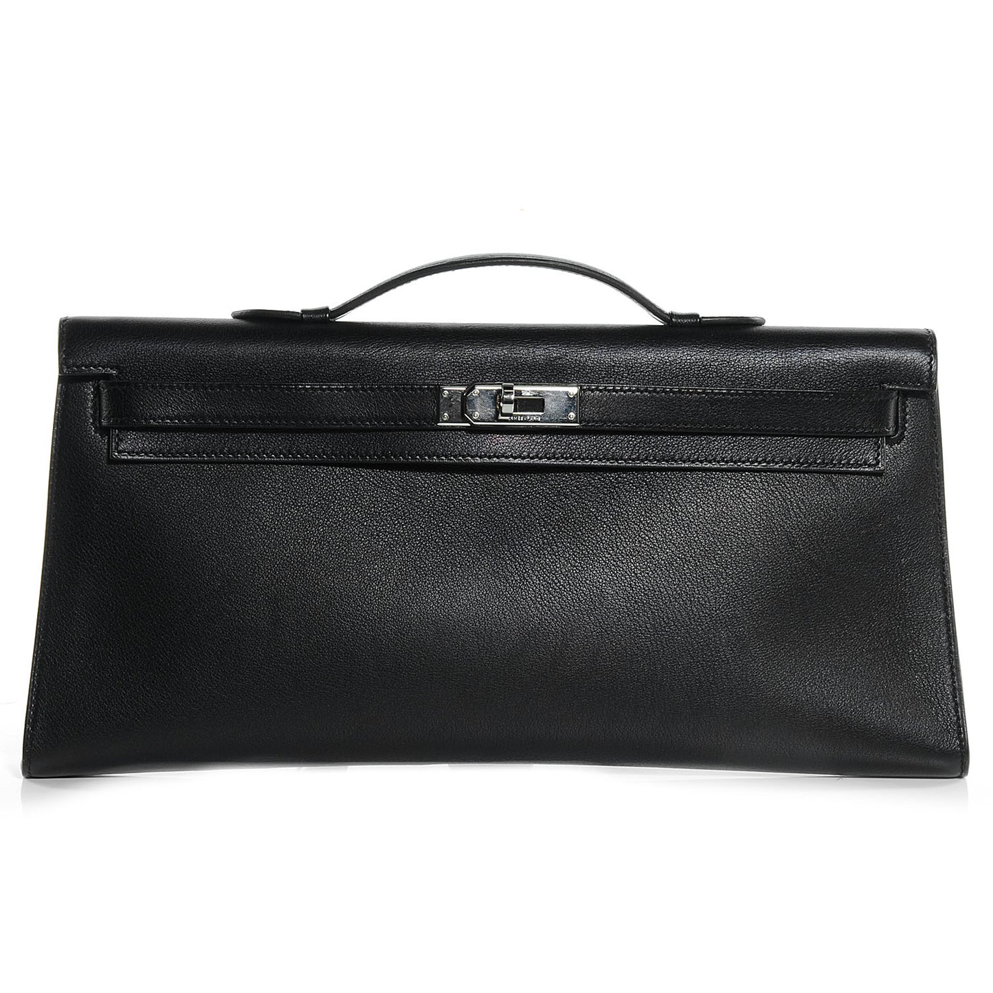 Swift Kelly Cut Clutch Pochette Black