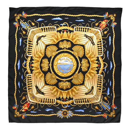 Hermes Silk Plisse Scarf 90 1 of 4