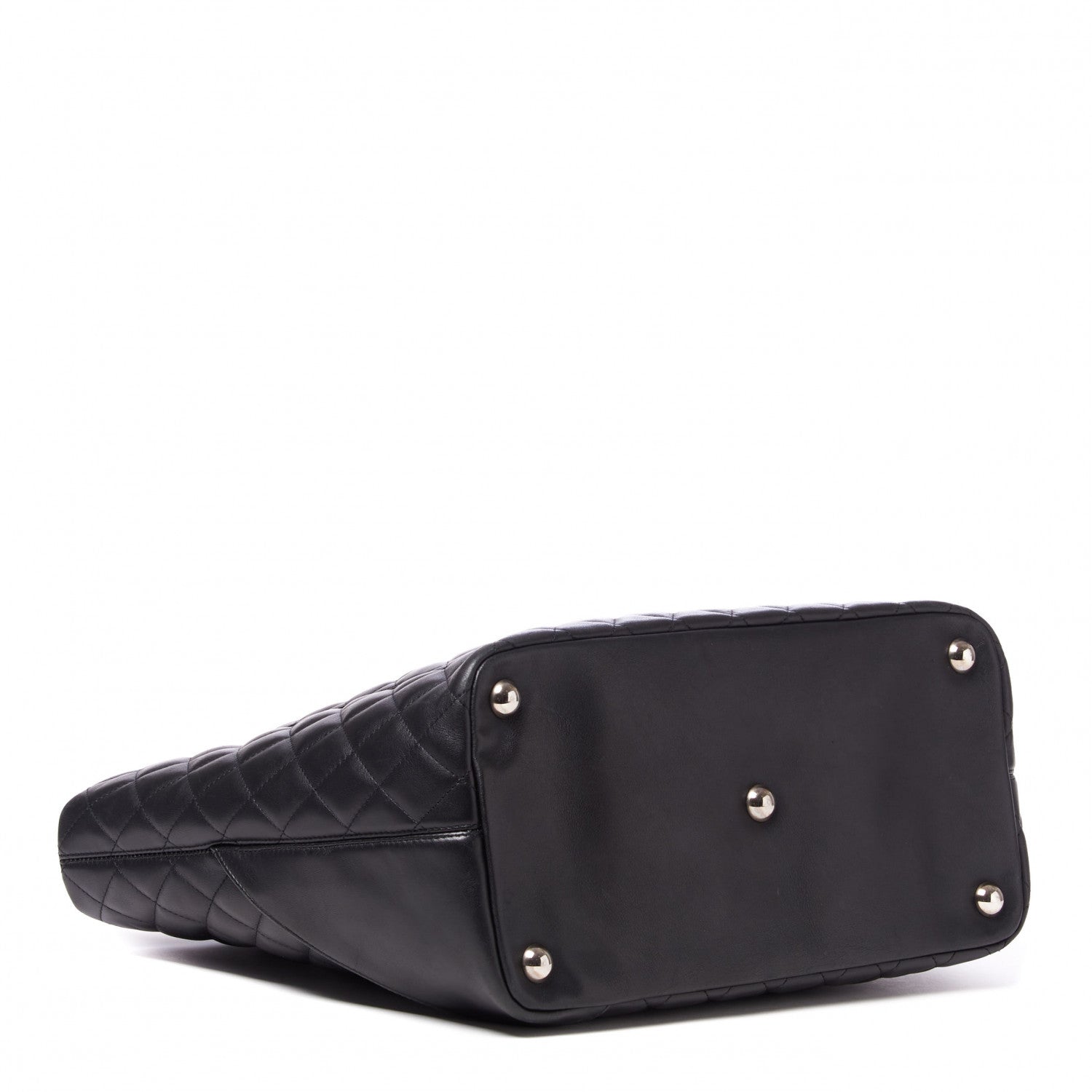 Chanel Calfskin Quilted Large Cambon Tote Black 3 of 8