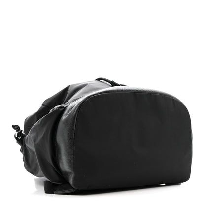 Burberry Nylon Grained Calfskin Watson Diaper Bag Black 4 of 14