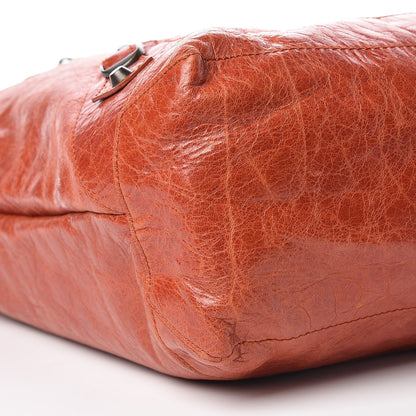 Balenciaga Agneau Classic Hardware Day Hobo Rouille 8 of 14