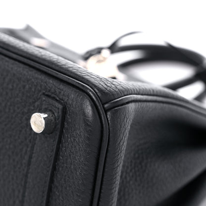 Hermes Togo Birkin 25 Black 9 of 16