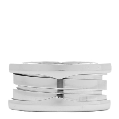 Bulgari 18K White Gold B.Zero1 Three-Band Ring 48 4.5 1 of 6