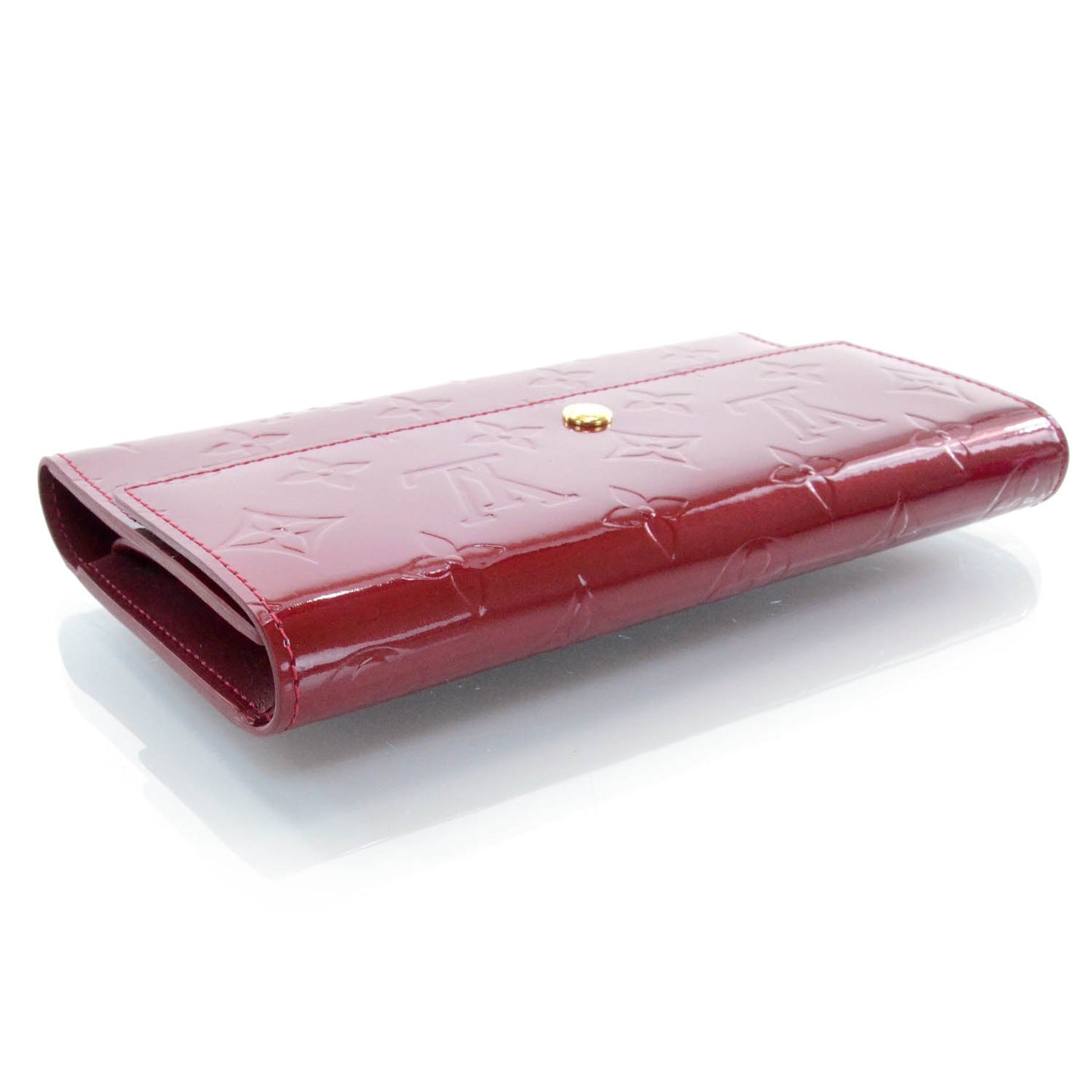 Vernis Porte Tresor International Wallet Pomme D'Amour