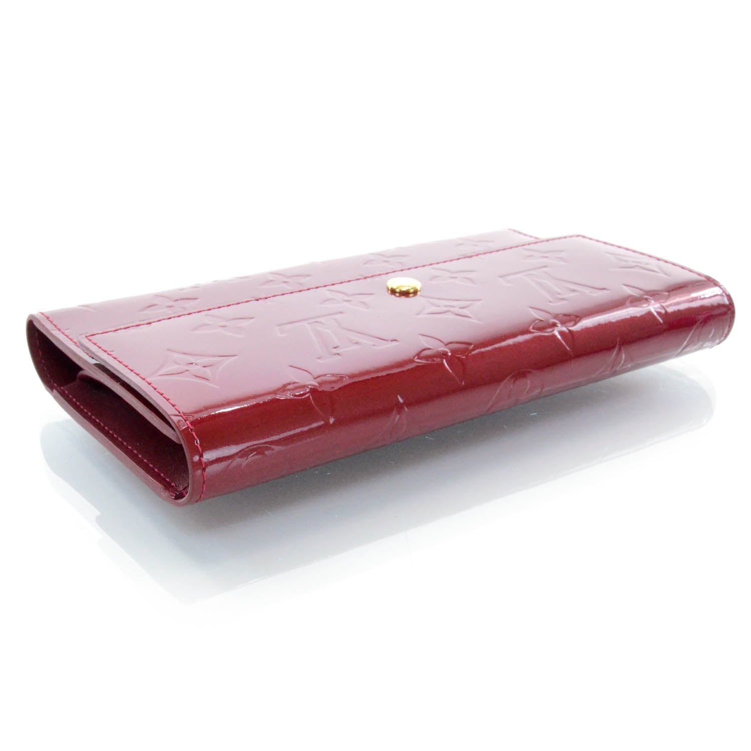 Louis Vuitton Vernis Porte Tresor International Wallet Pomme D'Amour 4 of 8