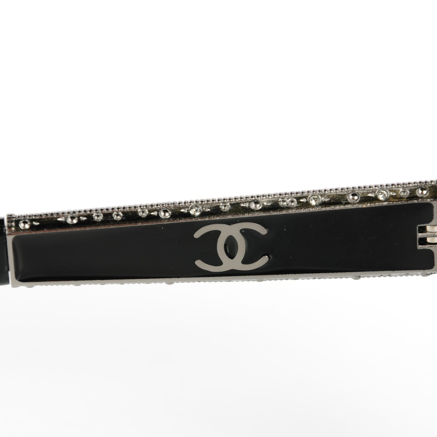 Chanel Cat Eye Bijoux Sunglasses 5298 B Black 4 of 8