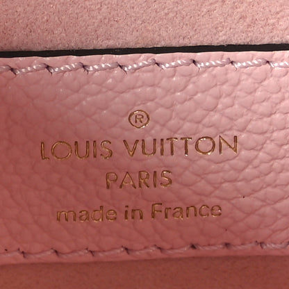 Louis Vuitton Empreinte Monogram Giant By The Pool Marshmallow Hobo PM Bouton De Rose 6 of 9