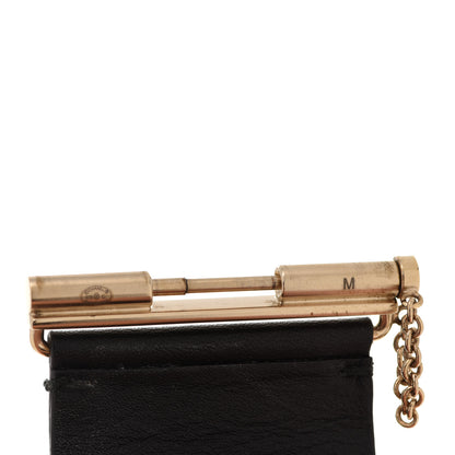 Chanel Calfskin CC Wide Cuff M Black 5 of 6