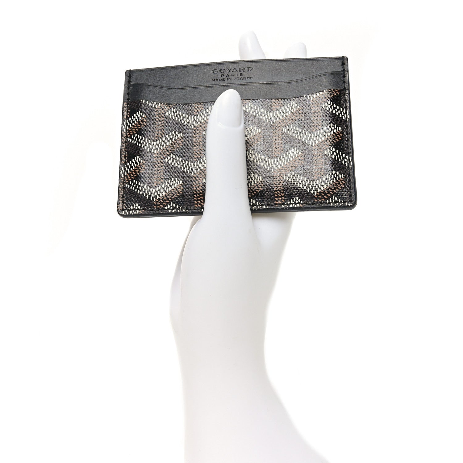 Goyard Goyardine Saint Sulpice Card Holder Black 2 of 7