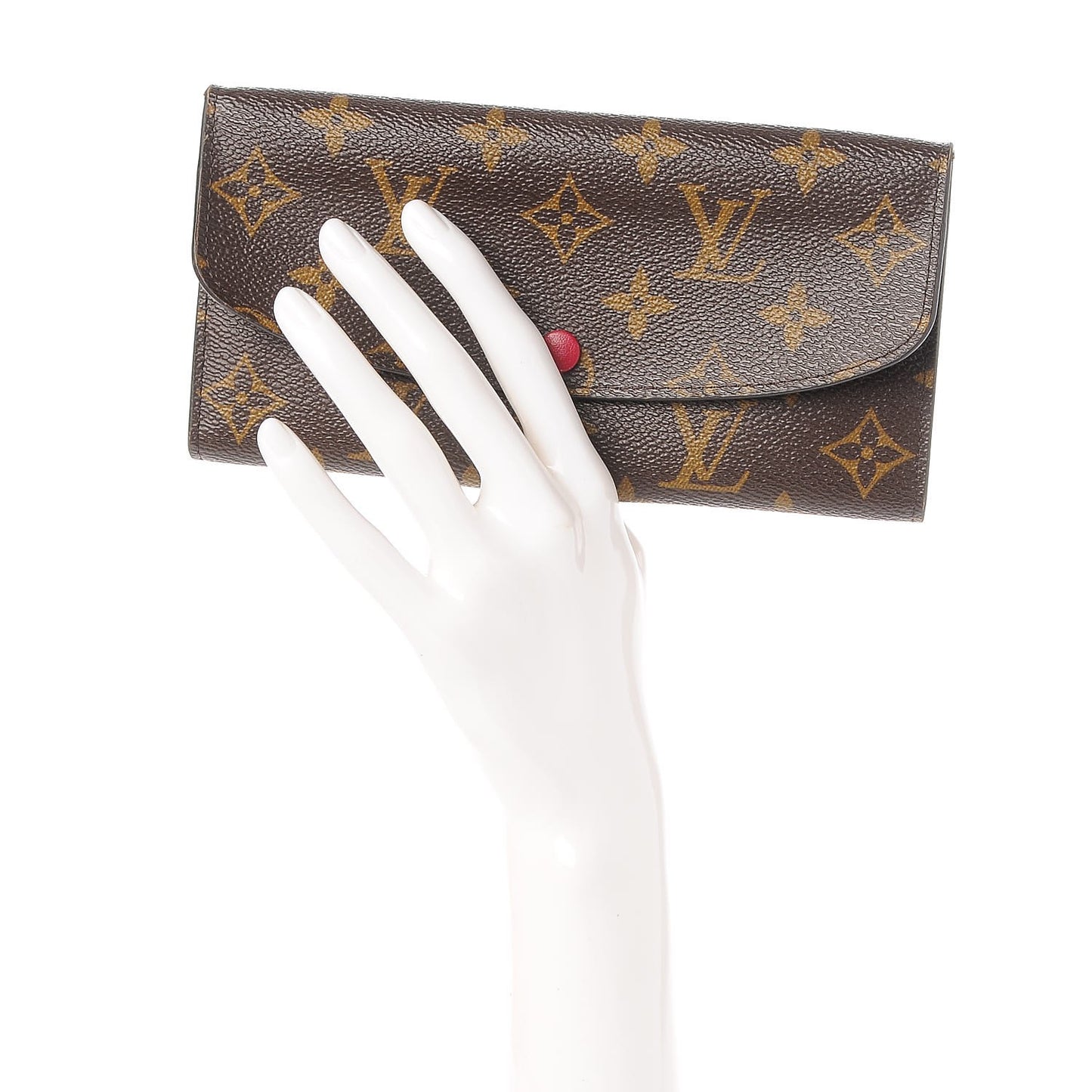 Monogram Emilie Wallet Fuchsia