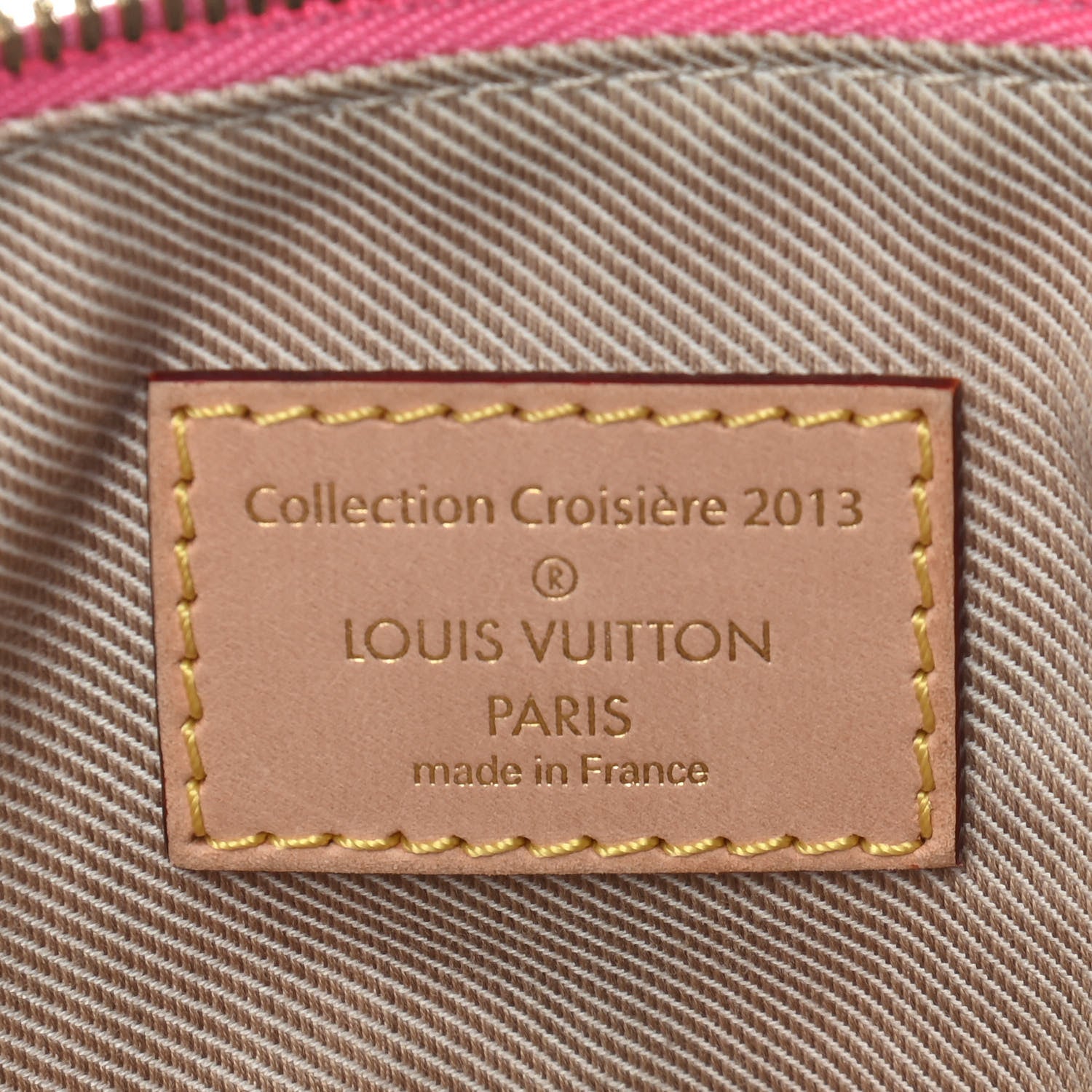 Louis Vuitton Denim Monogram Stone Speedy Bandouliere 35 Rose 5 of 8