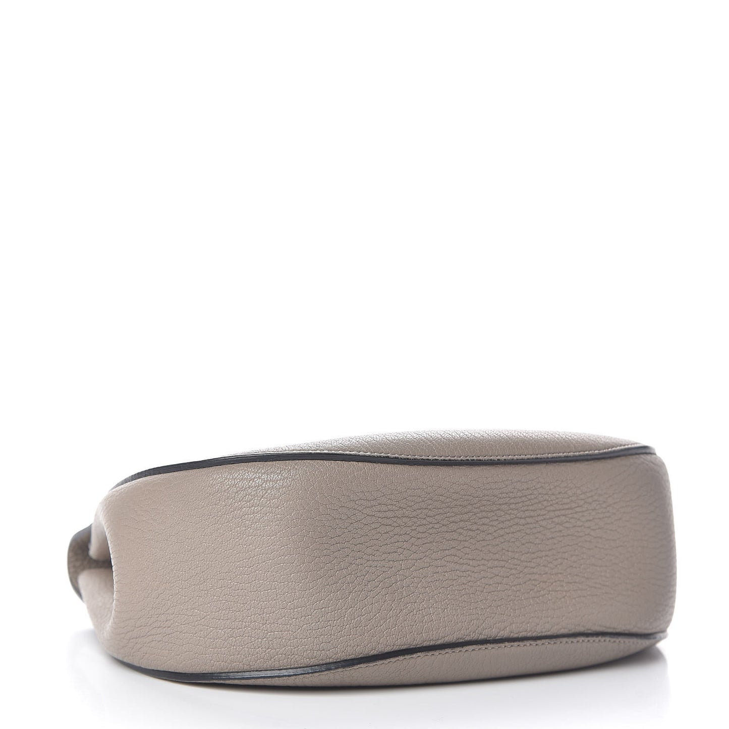 Grained Lambskin Drew Shoulder Bag Motty Grey