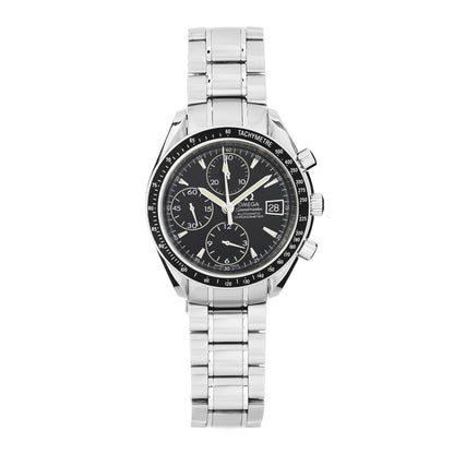 Omega Stainless Steel 40mm Speedmaster Date Automatic Watch Black 3210.50 1 of 5