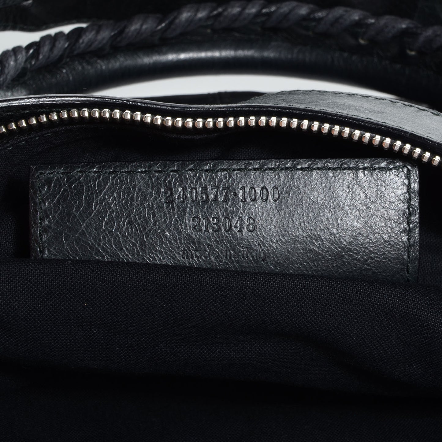 Agneau Giant 12 Silver Hardware First Black