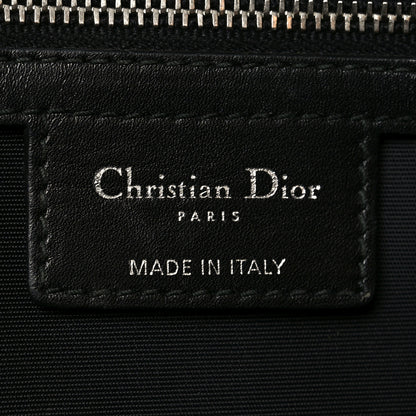 Christian Dior Coated Canvas Cannage Small Panarea Tote Black 6 of 12